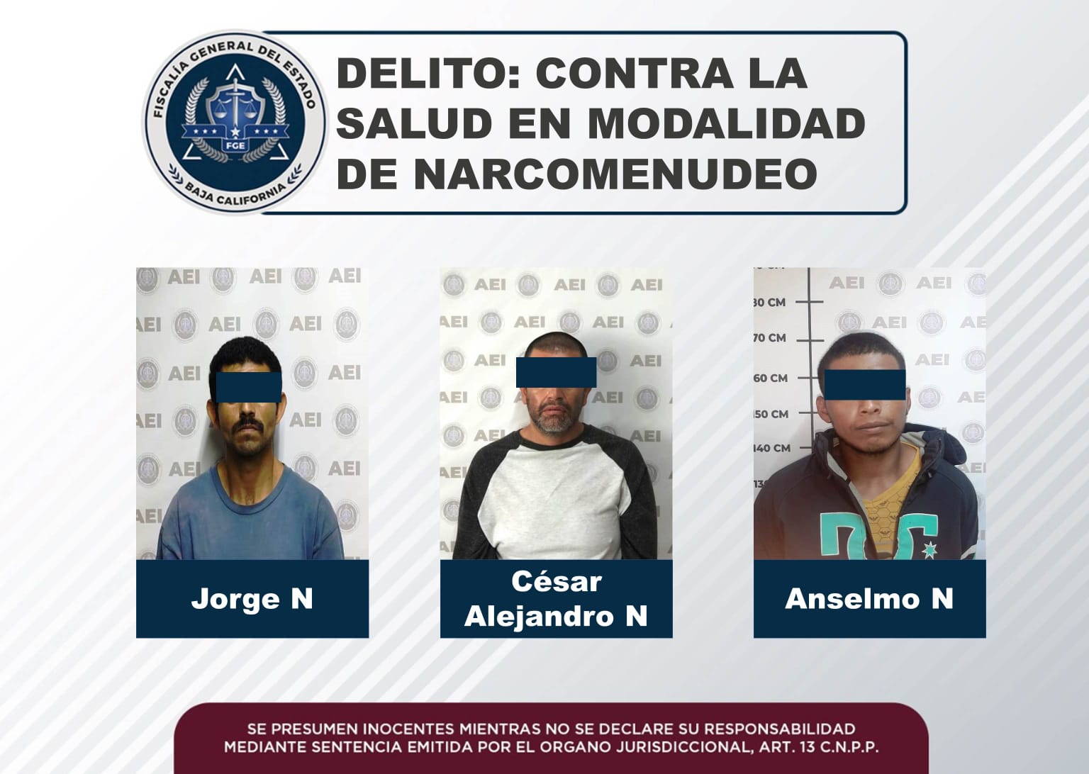 Por Narcomenudeo Fge Cumplimentó órdenes De Aprehensión A Tres Sujetos En Ensenada 6318